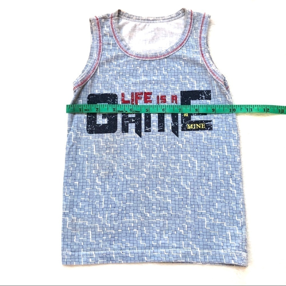 ⭐️ 5 for $25 A Set of 2 Cotton Toddler Tank Tops 2/3 Years - Picture 6 of 15
